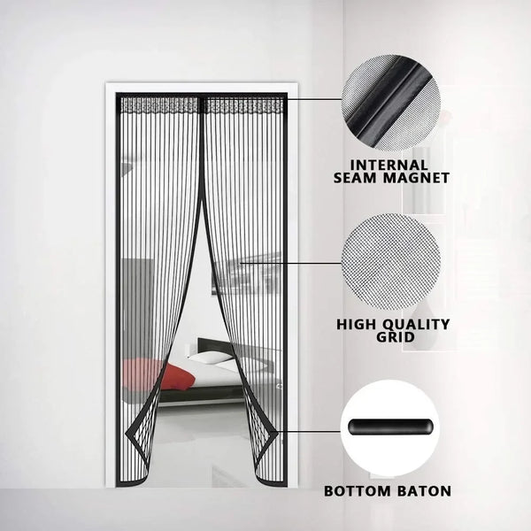 Magic Bug-Free Door Screen