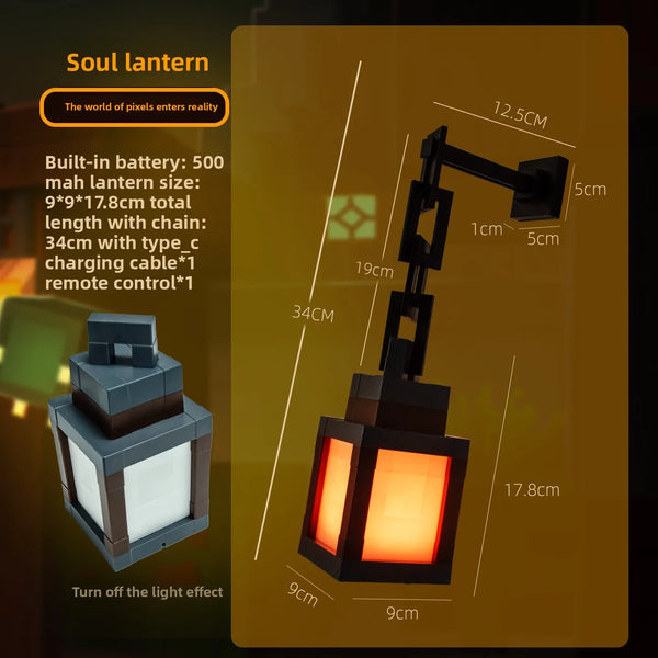 Pixel Glow Lantern for Cozy Nights