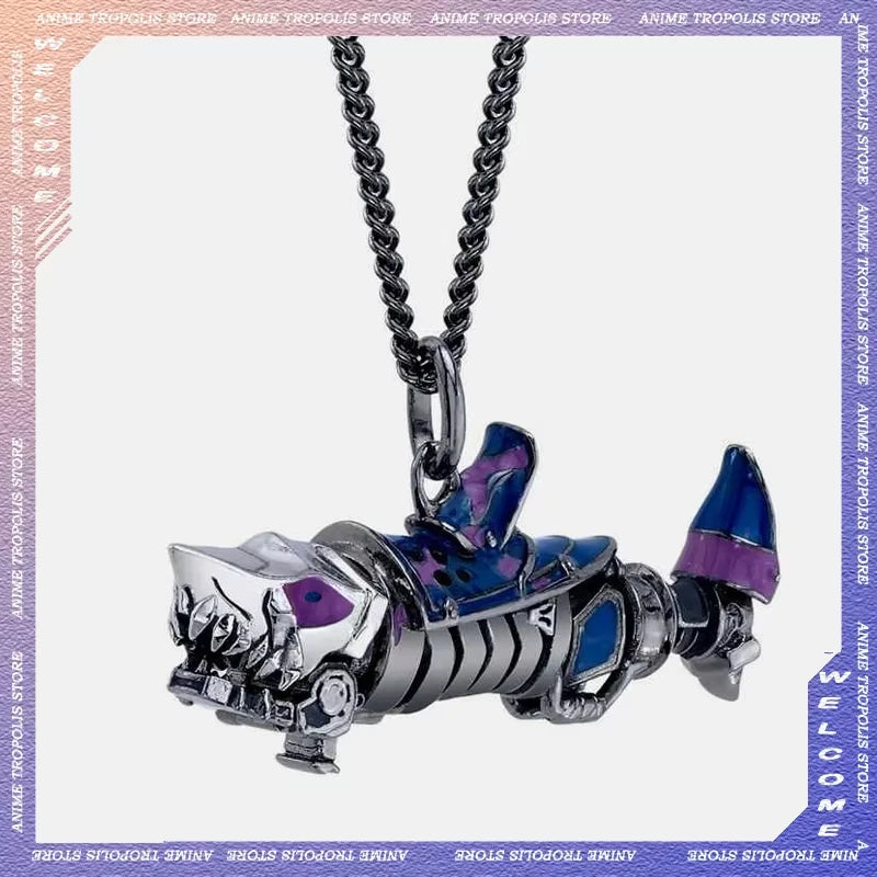 Jinx's Graffiti Shark Necklace