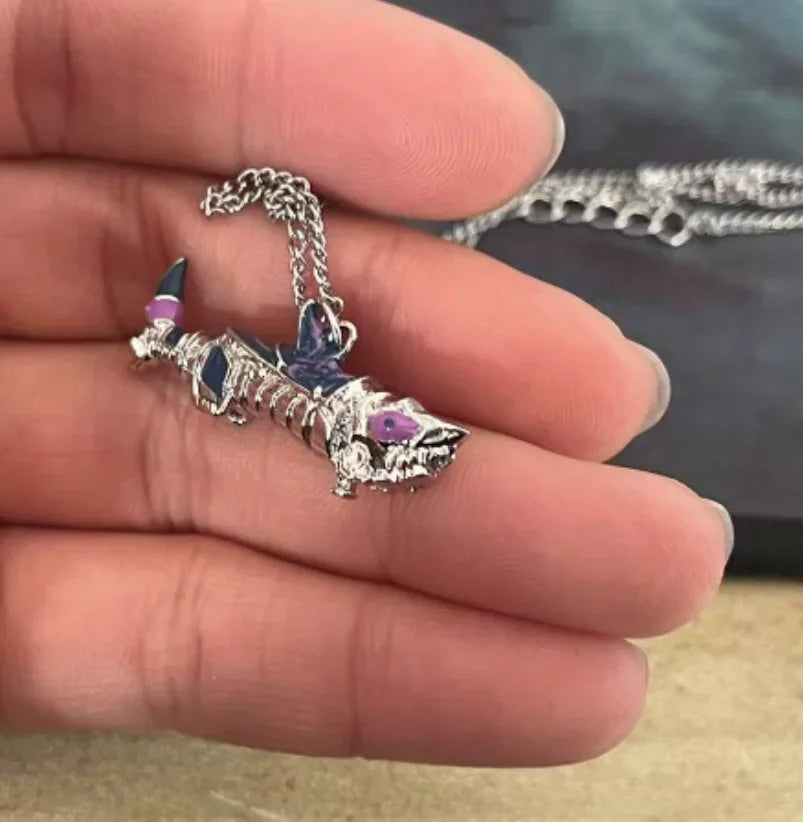 Jinx's Graffiti Shark Necklace